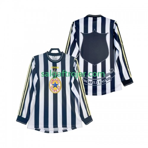 Newcastle United 1999 Fodboldtrøjer Retro Hjemmebanesæt 1997 Langærmet Newcastle United 1999 Fodboldtrøjer Retro Hjemmebanesæt 1997 Langærmet